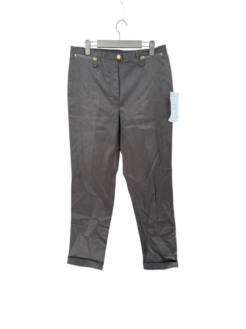 Women's Lauren Jeans Co. Ralph Lauren Black Trousers Size 10